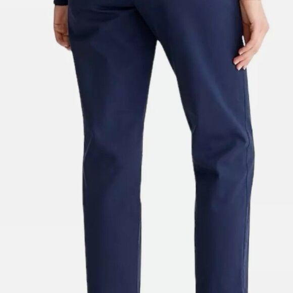 J. Crew by292 Kate Straight-leg Pant In Chino in Navy NWT/repaired  size 10 - Picture 2 of 10